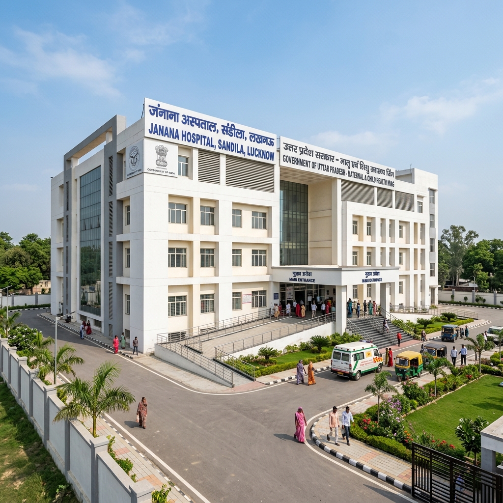 District Women Hospital Campus, Chief Medical Office, Badaun